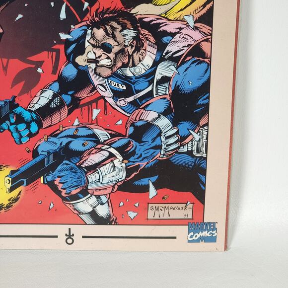 Wolverine & Nick Fury Scorpio Rising‎ #1 Prestige TPB Marvel 1994 McManus Cover - Picture 5 of 5